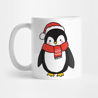 Christmas cute penguin illustration Mug